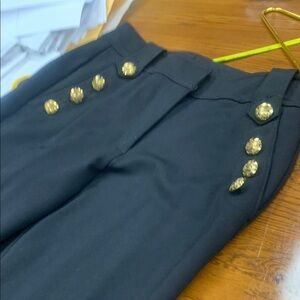 Black pants. Match the jacket. Color is black